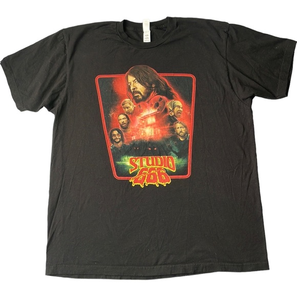 Tultex Other - Foo Fighters Movie Stuido 666 Movie Tee Shirt Men’s XL
